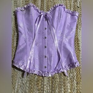 Lavender Purple Corset